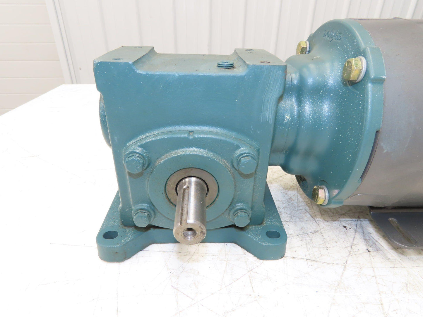 Reliance IDNM3542 Gear Motor 20:1 Tigear Reducer 88rpm 3/4Hp 230/460V 56C LH