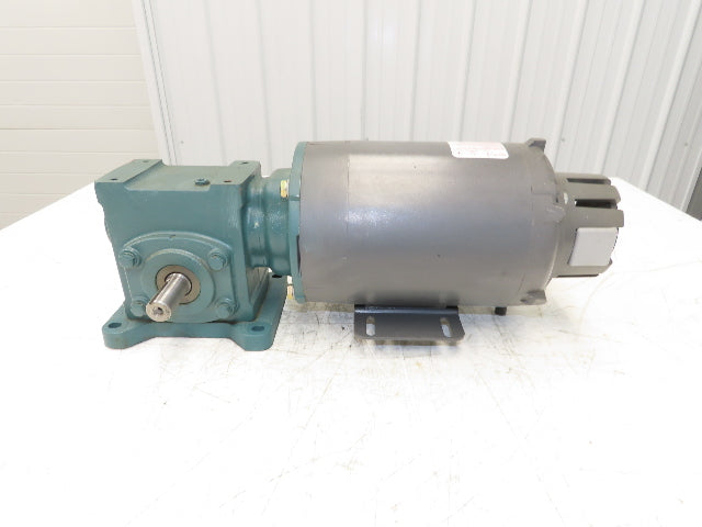Reliance IDNM3542 Gear Motor 20:1 Tigear Reducer 88rpm 3/4Hp 230/460V 56C LH