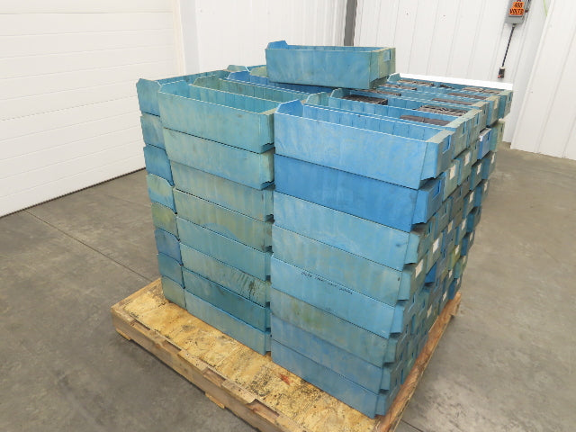 Frick Gallagher Plastic Storage Bin 5"W 16"D 4-1/4"H Very Heavy Resin Lot of 113