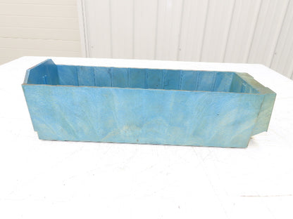 Frick Gallagher Plastic Storage Bin 5"W 16"D 4-1/4"H Very Heavy Resin Lot of 113
