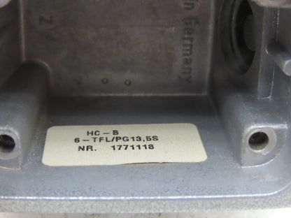 Phoenix Contact 1771118 Lateral Cable Entry Hood Pg13.5 Lot of 11