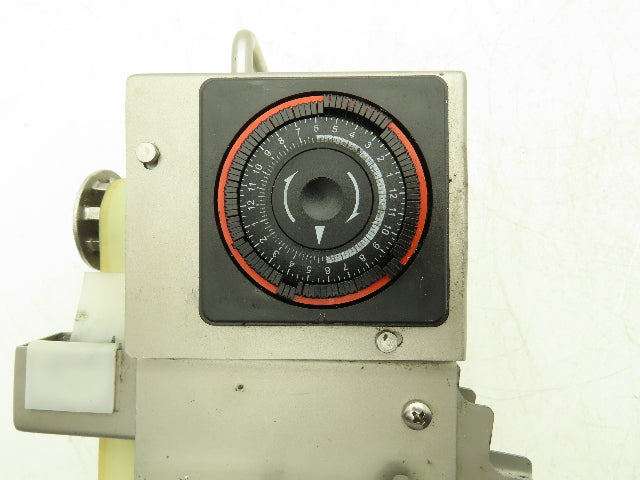 Abanaki SMMS1-06 Mighty Mini Belt Oil Skimmer w/Timer 1gph 6" Reach 115V