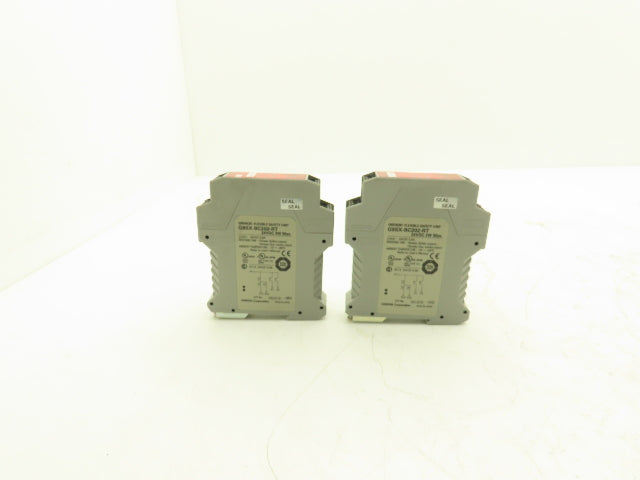 Omron G9SX-BC202-RT Flexible Safety Unit 24VDC 0.8A Lot of 2