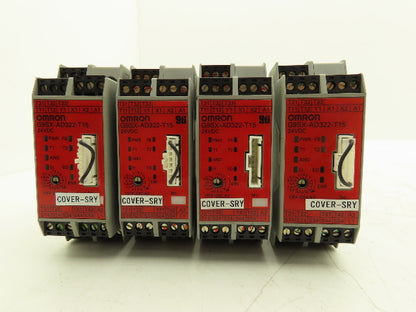Omron G9SX-AD322-T15 Flexible Safety Unit 24VDC 0.8A 15ms Lot of 4