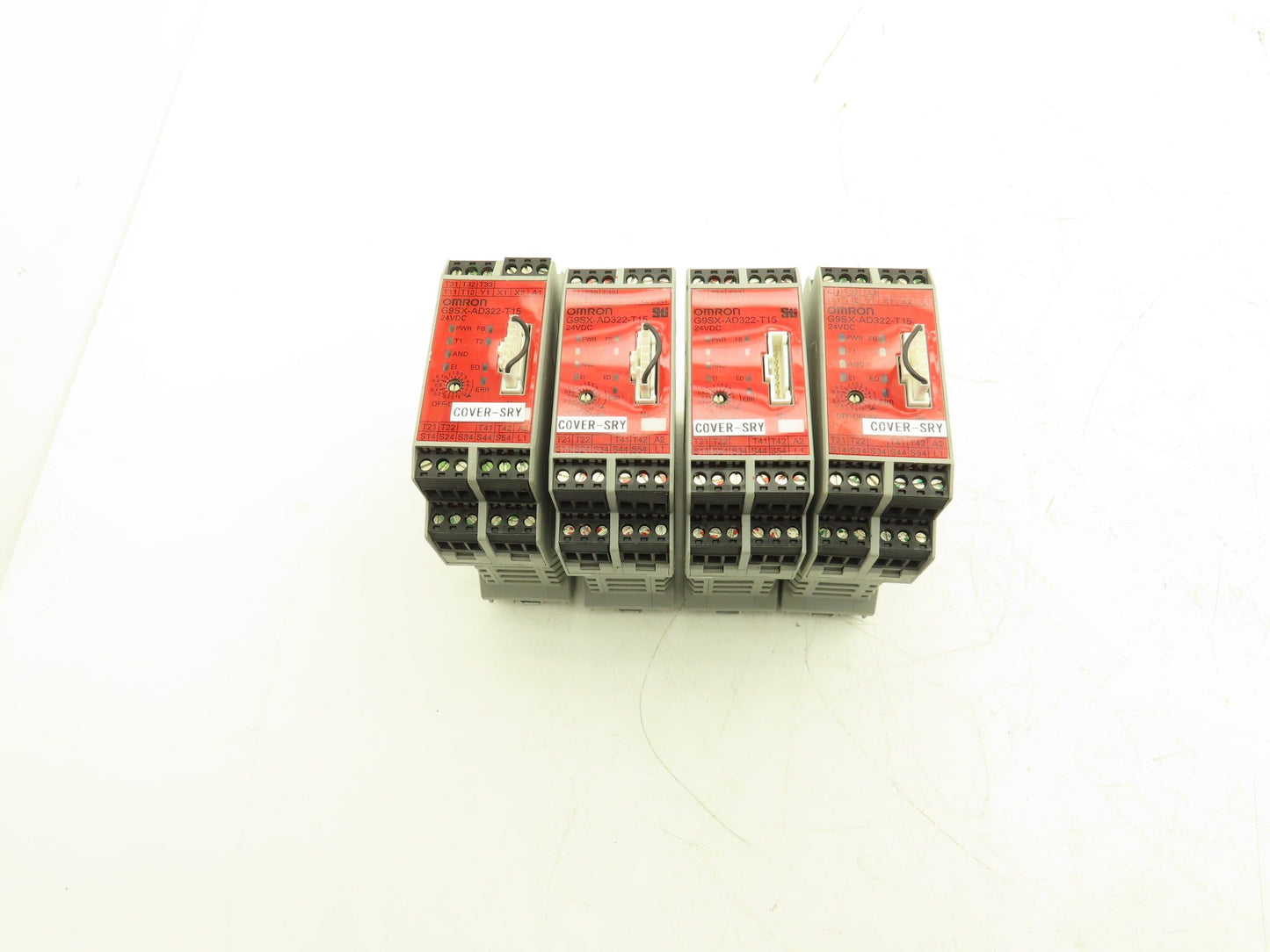 Omron G9SX-AD322-T15 Flexible Safety Unit 24VDC 0.8A 15ms Lot of 4