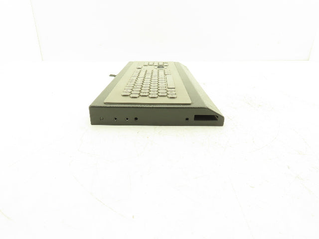 Sasse 1500.9905704 Industrial Keyboard, Stainless with Trackball & Numpad