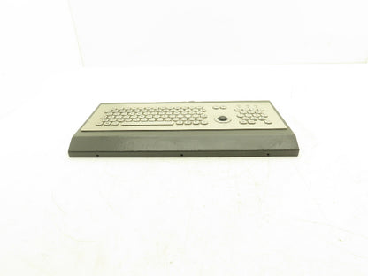 Sasse 1500.9905704 Industrial Keyboard, Stainless with Trackball & Numpad