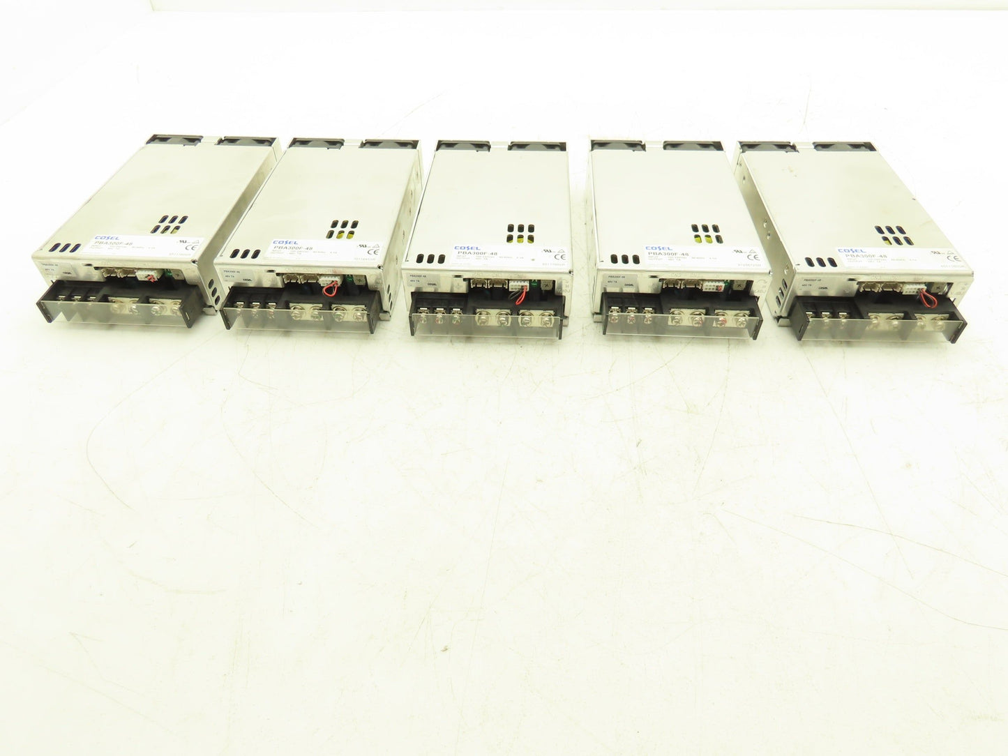 Cosel PBA300F-48 Power Supply 48VDC 7A Out 120/240VAC 1Ph In 336W Lot of 5