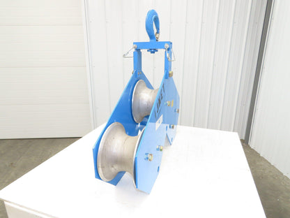Condux 08539600 Cable Guide 6X11 Three Sheave Wire Pulley 10000lbs