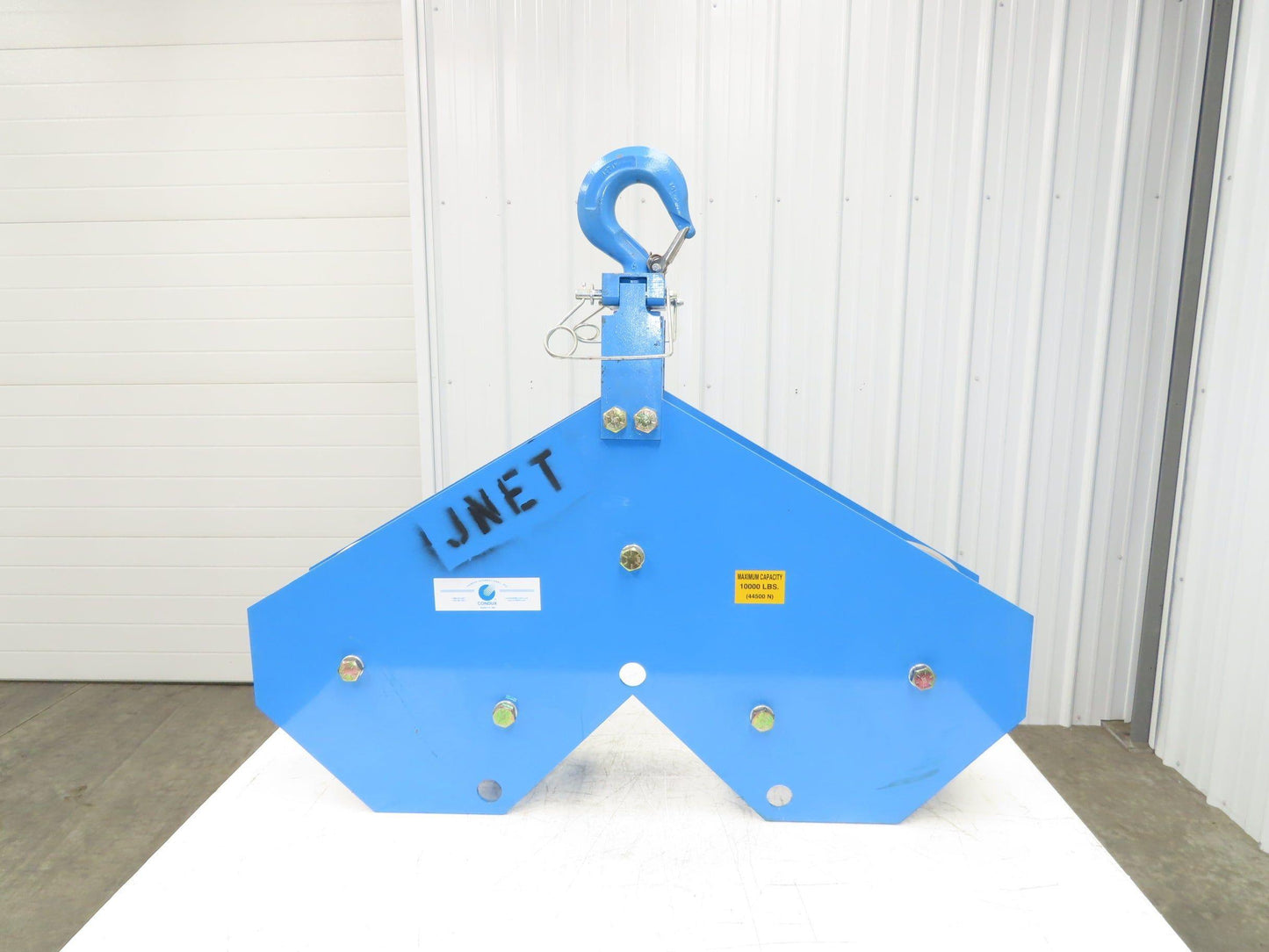 Condux 08539600 Cable Guide 6X11 Three Sheave Wire Pulley 10000lbs