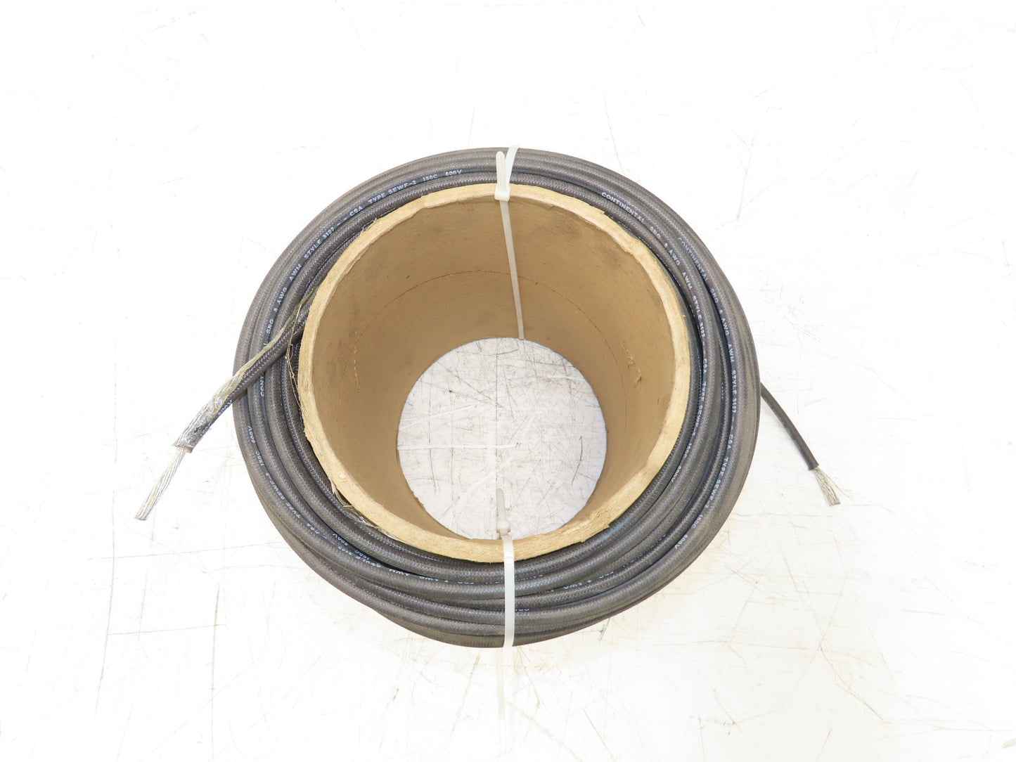 Continental 3127 Wire Spool 8AWG 390' Black Cable 600V Type SEWF-2