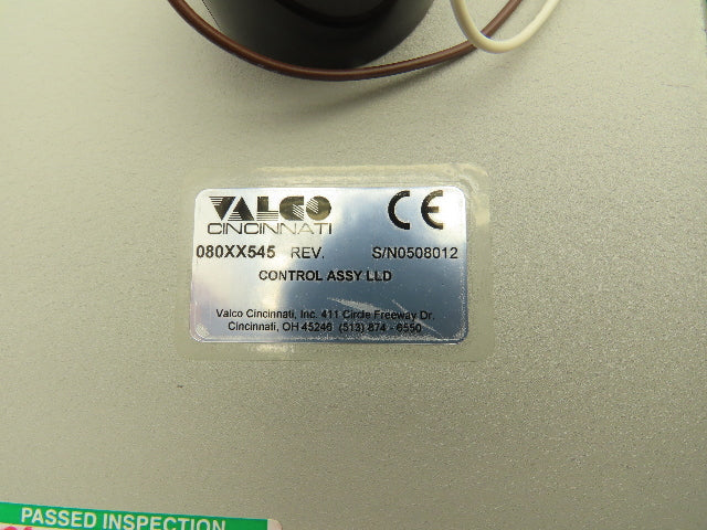 Valco Cincinnati 080XX545 Control Assembly LLD