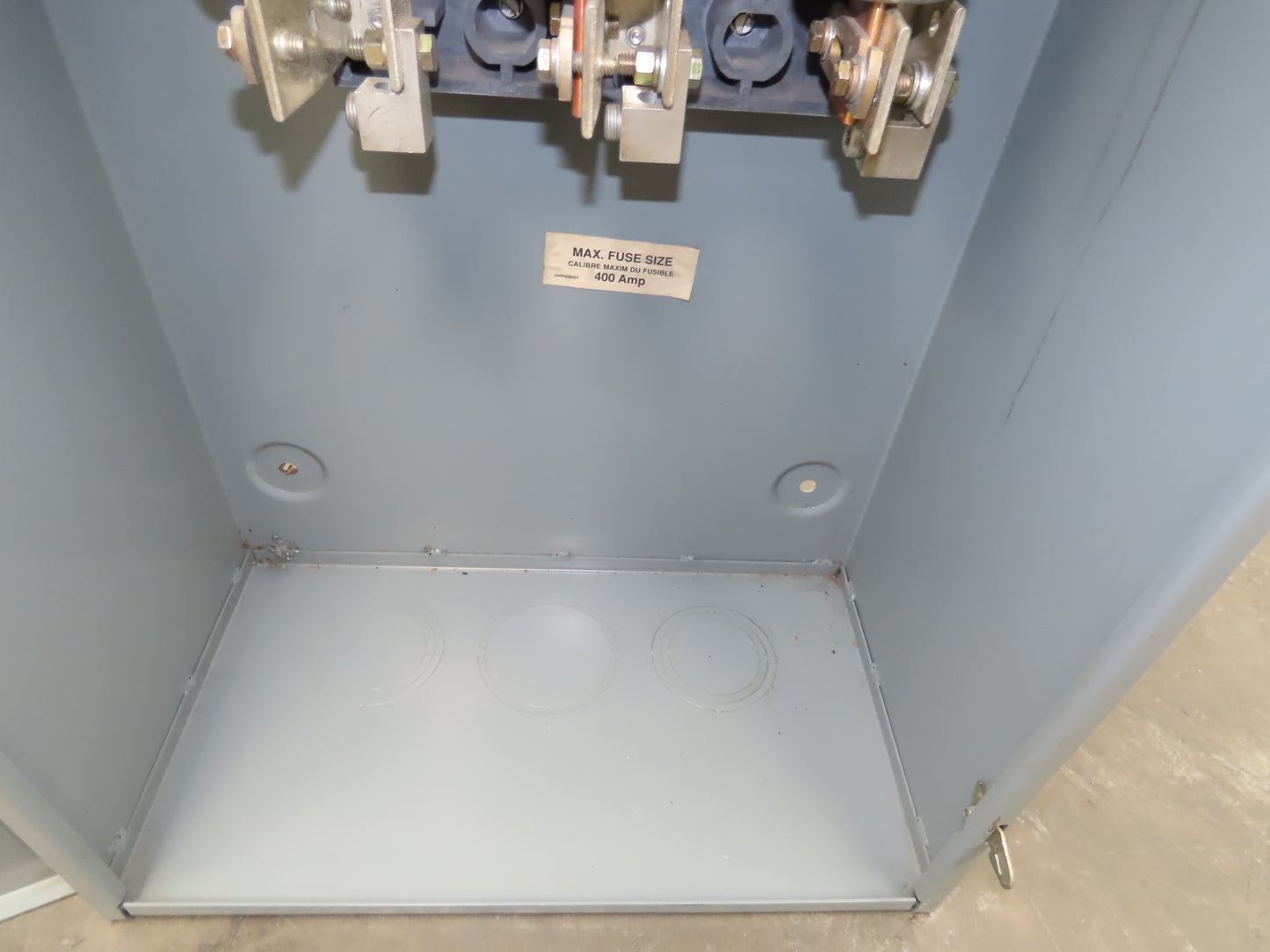 Crouse Hinds Co ASN365 Heavy Duty Safety Disconnect Switch 400A 600V Fused 250HP