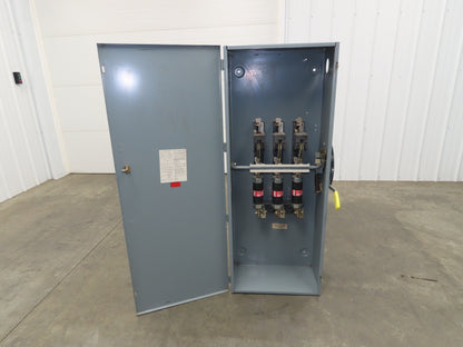 Crouse Hinds Co ASN365 Heavy Duty Safety Disconnect Switch 400A 600V Fused 250HP