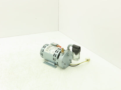 Gast 0532-104A-G621X Motor Mounted Rotary Vane Vacuum Pump 0.6 CFM 15 PSI 115V
