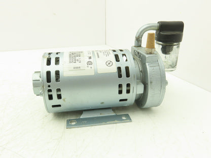 Gast 0532-104A-G621X Motor Mounted Rotary Vane Vacuum Pump 0.6 CFM 15 PSI 115V