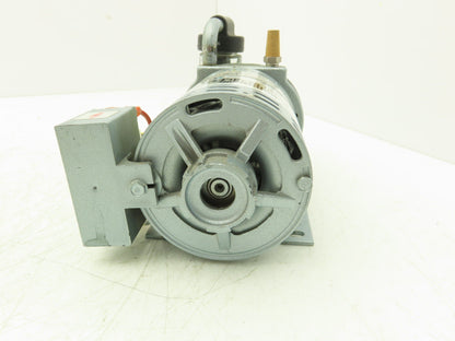 Gast 0532-104A-G621X Motor Mounted Rotary Vane Vacuum Pump 0.6 CFM 15 PSI 115V