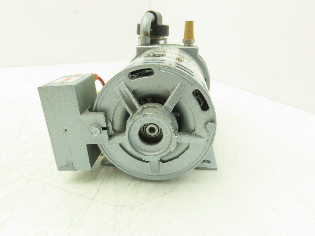 Gast 0532-104A-G621X Motor Mounted Rotary Vane Vacuum Pump 0.6 CFM 15 PSI 115V