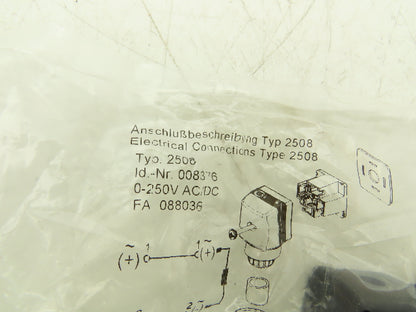 Burkert 5413 G Pilot Operated 4/2-way Solenoid Valve with Manual Override