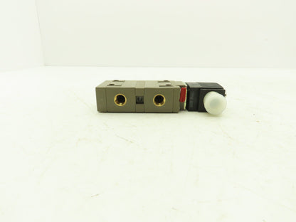 Burkert 5413 G Pilot Operated 4/2-way Solenoid Valve with Manual Override