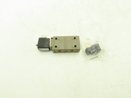 Burkert 5413 G Pilot Operated 4/2-way Solenoid Valve with Manual Override