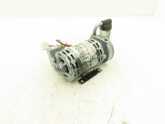 Gast 0532-104A-G621X Motor Mounted Rotary Vane Vacuum Pump 0.6 CFM 15 PSI 115V