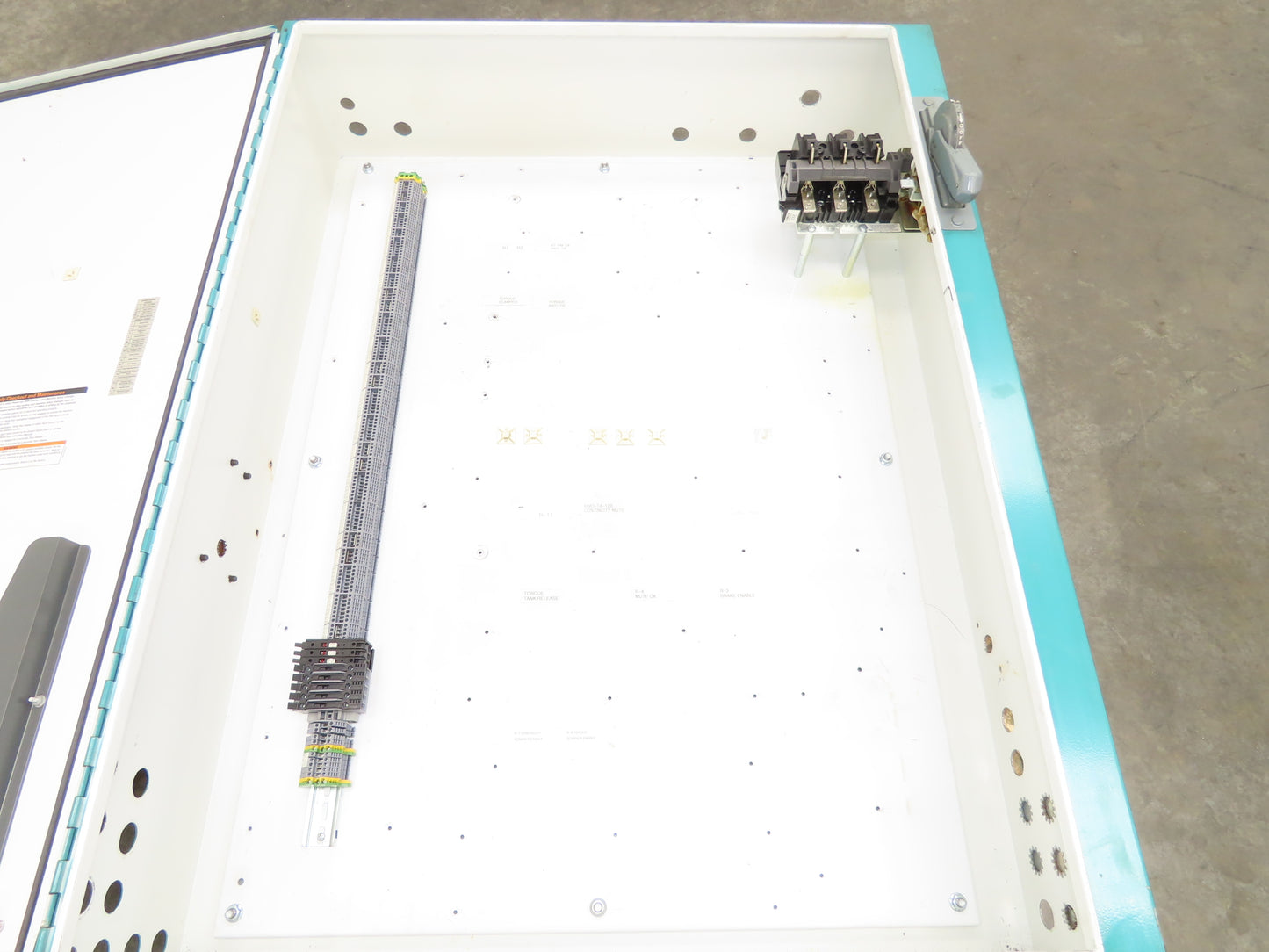 Hoffman A48AB3810LP Electrical Enclosure 48x38x10" Control Panel Wall Mount