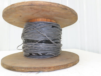 Belden 8761 Multi Wire Spool 22AWG Shielded 1 Pair Twisted Cond 200' Gray Cable