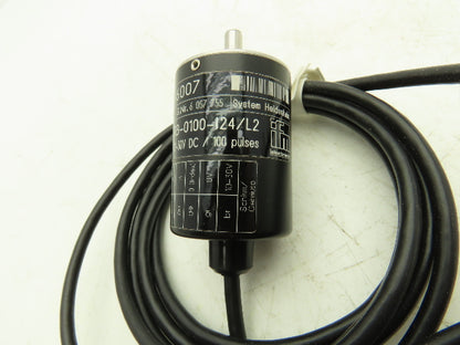 IFM RB-0100-I24/L2 RB6007 Encoder 100PPR 10-30VDC 2m cable