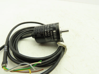 IFM RB-0100-I24/L2 RB6007 Encoder 100PPR 10-30VDC 2m cable