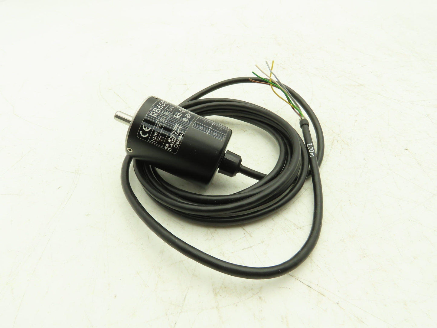 IFM RB-0100-I24/L2 RB6007 Encoder 100PPR 10-30VDC 2m cable