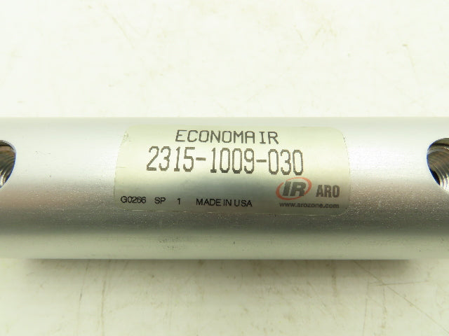 ARO 2315-1009-030 Economair Cylinder 1-1/2 Bore 3" Stroke Double Acting 1/2" Rod