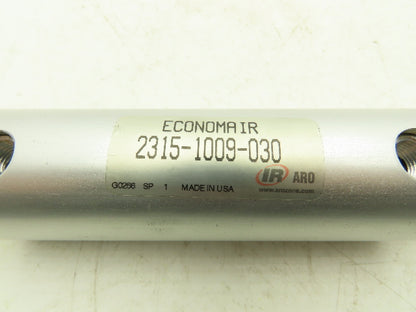 ARO 2315-1009-030 Economair Cylinder 1-1/2 Bore 3" Stroke Double Acting 1/2" Rod