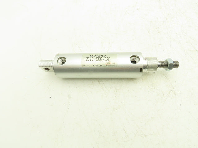 ARO 2315-1009-030 Economair Cylinder 1-1/2 Bore 3" Stroke Double Acting 1/2" Rod