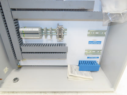 Hoffman CSD242410 Electrical Enclosure 24x24x10" Wall Mount Concept Backplate