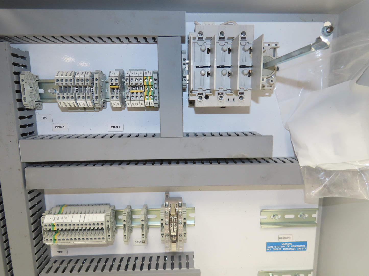 Hoffman CSD242410 Electrical Enclosure 24x24x10" Wall Mount Concept Backplate