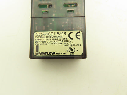 Watlow 935A-1CD1-BA0R Temperature Controller 24V 8VA Missing Front