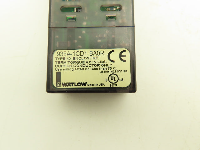 Watlow 935A-1CD1-BA0R Temperature Controller 24V 8VA Missing Front