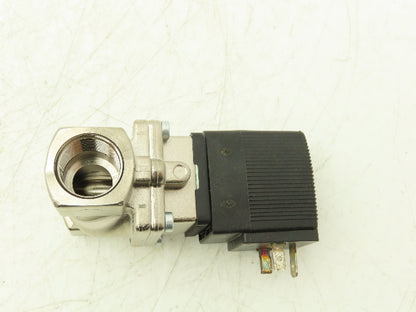 Burkert 5281 A Servo-Assisted  2/2 way Diaphragm Valve 1/2" NPT