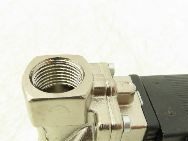 Burkert 5281 A Servo-Assisted  2/2 way Diaphragm Valve 1/2" NPT