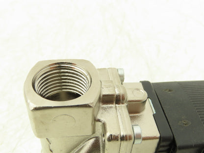 Burkert 5281 A Servo-Assisted  2/2 way Diaphragm Valve 1/2" NPT