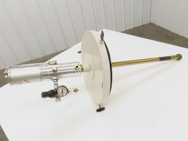 Raasm 63074-55 Pneumatic Grease Pump 120Lb Drum 65:1 w/Lid & Follower