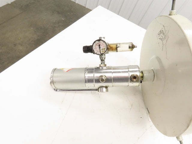 Raasm 63074-55 Pneumatic Grease Pump 120Lb Drum 65:1 w/Lid & Follower