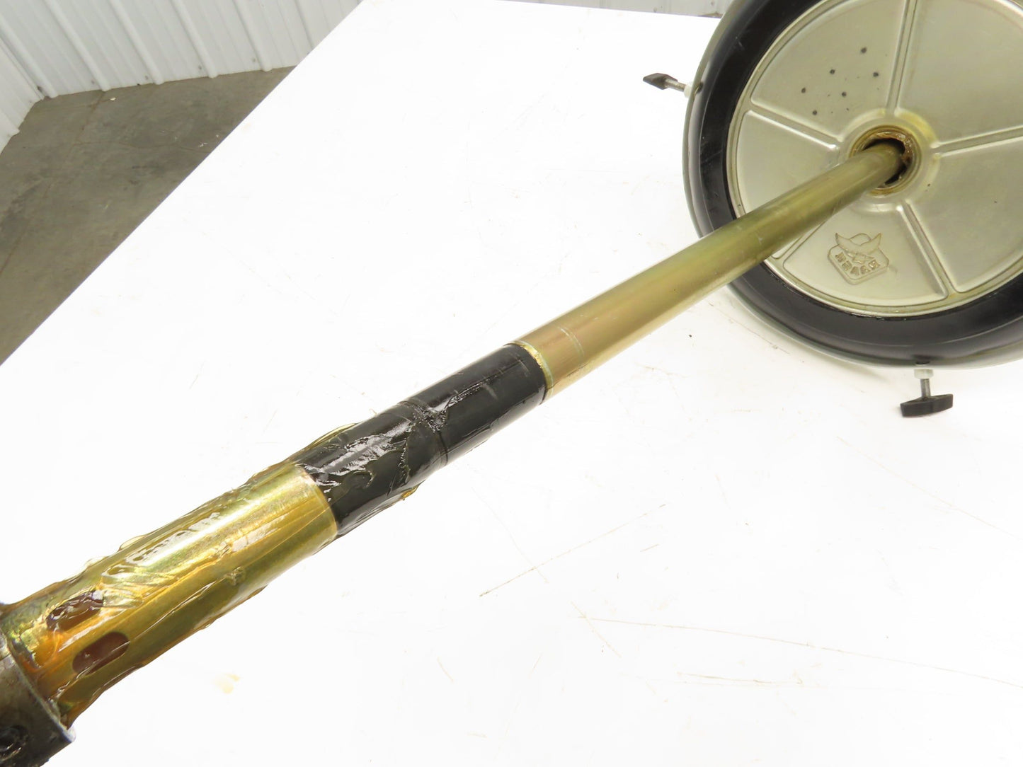 Raasm 63074-55 Pneumatic Grease Pump 120Lb Drum 65:1 w/Lid & Follower