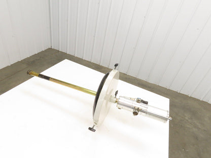 Raasm 63074-55 Pneumatic Grease Pump 120Lb Drum 65:1 w/Lid & Follower