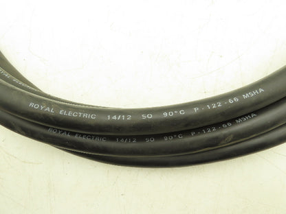 Royal Electric P-122-66 Multi-Conductor 14AWG 12 Conductor 20' Cable