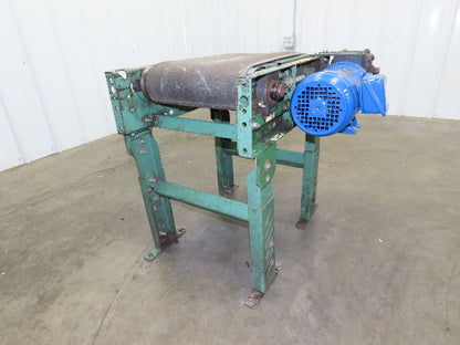 Roach 18"x 24"L Small Slider Bed Conveyor 12" Belt .5Hp 230/460V 3PH 80 FPM