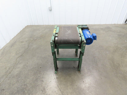 Roach 18"x 24"L Small Slider Bed Conveyor 12" Belt .5Hp 230/460V 3PH 80 FPM