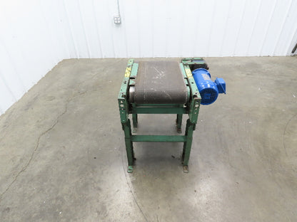 Roach 18"x 24"L Small Slider Bed Conveyor 12" Belt .5Hp 230/460V 3PH 80 FPM