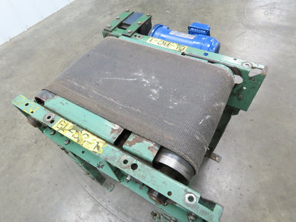 Roach 18"x 24"L Small Slider Bed Conveyor 12" Belt .5Hp 230/460V 3PH 80 FPM